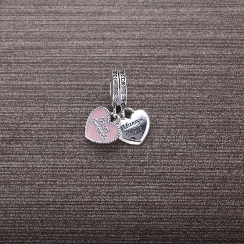 (Bild für) PANDORA Best Friends-Anhänger-Charm - 791950CZ - Ansicht 4