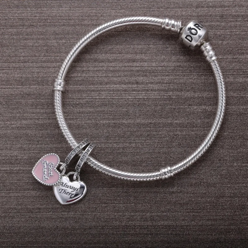 (Bild für) PANDORA Best Friends-Anhänger-Charm - 791950CZ - Ansicht 5