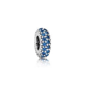 (Bild für) PANDORA Blauer Pavé-Abstandshalter - 791359NCB