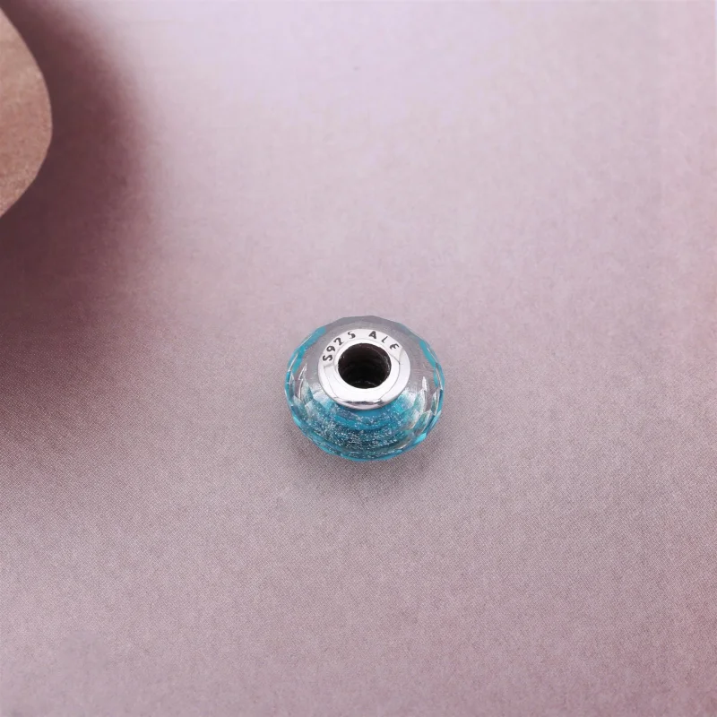 (Bild für) PANDORA Blaugrün schimmernde Glas-Murano-Perle - 791655 - Ansicht 3