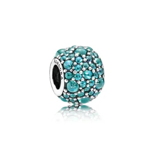 (Bild für) PANDORA Blaugrün schimmernder Tröpfchen-Charm - 791755mcz