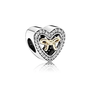 (Bild für) PANDORA Bound By Love Charm - 791875CZ