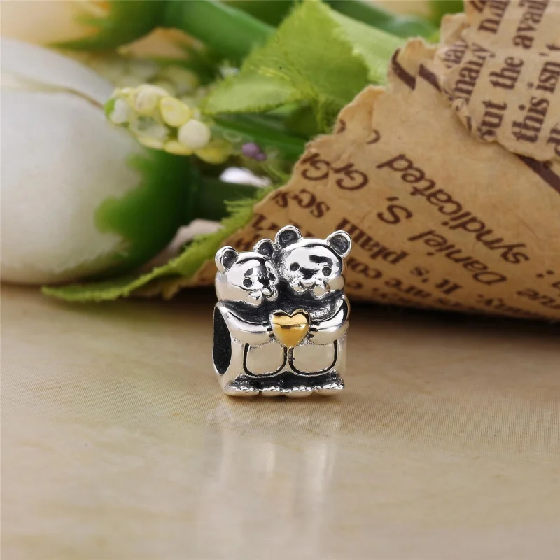 (Bild für) PANDORA Bären-Umarmungs-Charm - 791395 - Ansicht 2