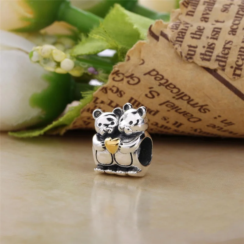 (Bild für) PANDORA Bären-Umarmungs-Charm - 791395 - Ansicht 3