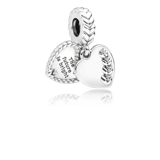 (Bild für) PANDORA Bright Seeds Charm, klare CZ - 797581CZ