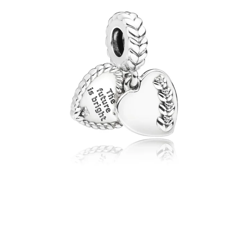(Bild für) PANDORA Bright Seeds Charm, klare CZ - 797581CZ