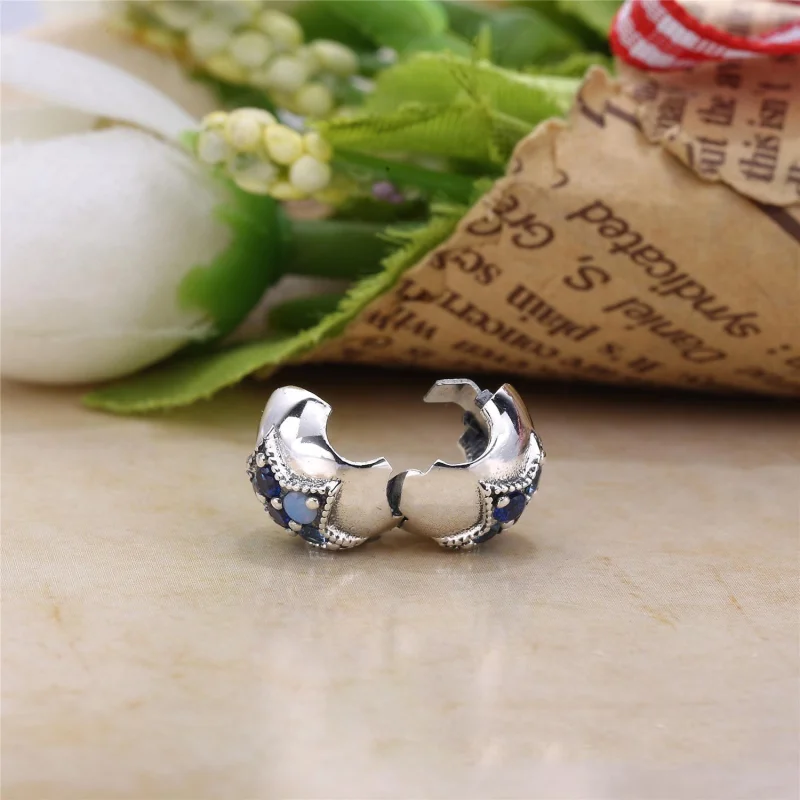 (Bild für) PANDORA Bright Star Clip, mehrfarbige Kristalle - 796380NSBMX - Ansicht 4