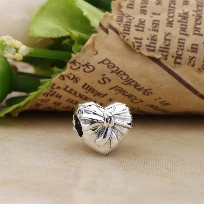 (Bild für) PANDORA Brilliant Herz-Schleifen-Charm - 797303 - Ansicht 2