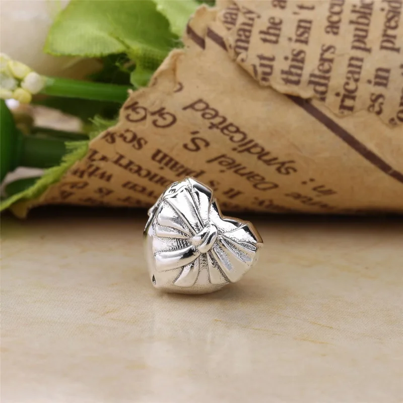 (Bild für) PANDORA Brilliant Herz-Schleifen-Charm - 797303 - Ansicht 3