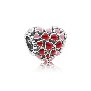 (Bild für) PANDORA Burst of Love Charm, gemischte Emaille - 796557ENMX