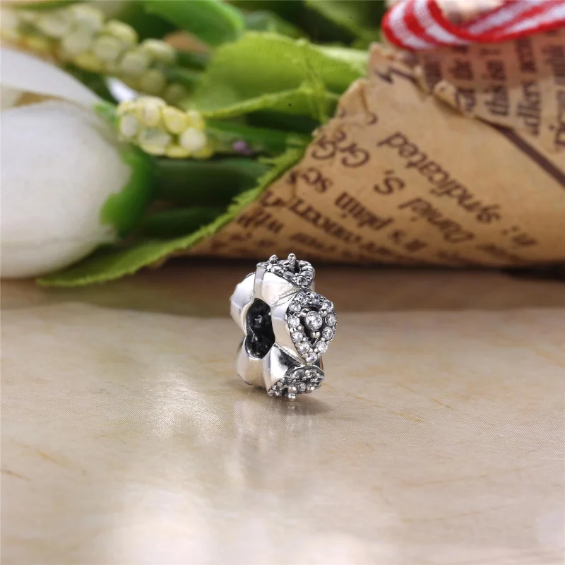 (Bild für) PANDORA Cascading Glamour Clear CZ Spacer - 796270CZ - Ansicht 2
