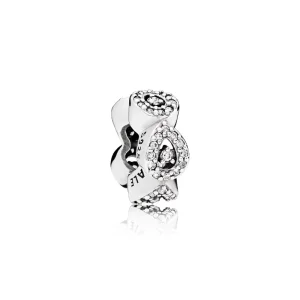 (Bild für) PANDORA Cascading Glamour Clear CZ Spacer - 796270CZ