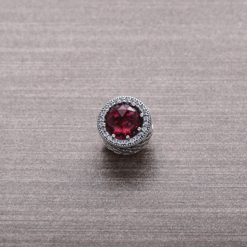 (Bild für) PANDORA Cerise Radiant Hearts Charm - 791725NCC - Ansicht 4