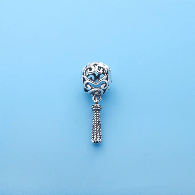 (Bild für) PANDORA Charm-Anhänger „Enchanted Heart“ mit Quaste - 797037 - Ansicht 2