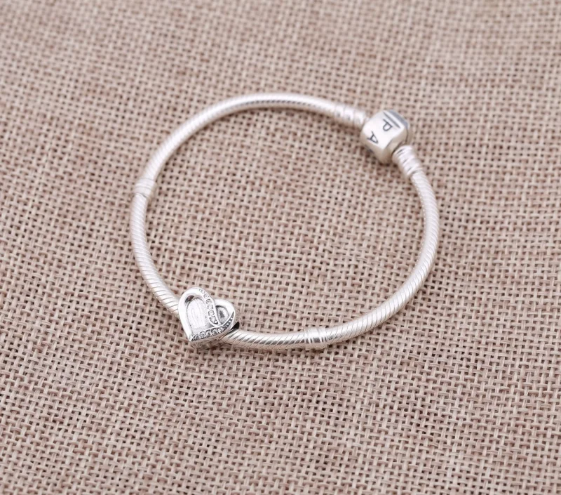 (Bild für) PANDORA-Charm „Band der Liebe“. - 791816CZ - Ansicht 2
