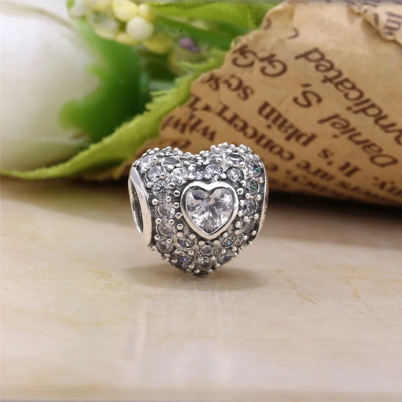 (Bild für) Pandora Charm Herz Rot - 791168SRU - Ansicht 3