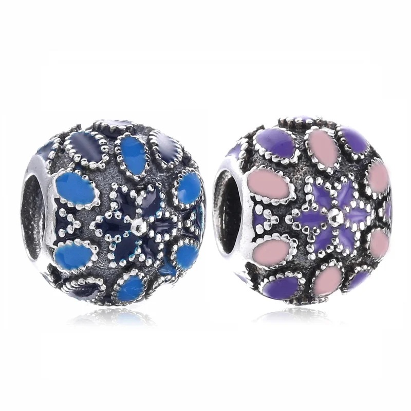 (Bild für) PANDORA-Charm „Kathedrale Rose“. - 791374ENMX - Ansicht 6