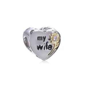 (Bild für) PANDORA-Charm „Meine Frau“. - PX0051-1