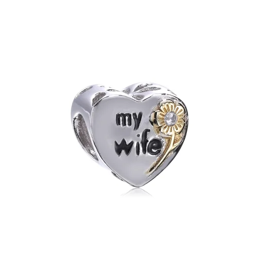 (Bild für) PANDORA-Charm „Meine Frau“. - PX0051-1