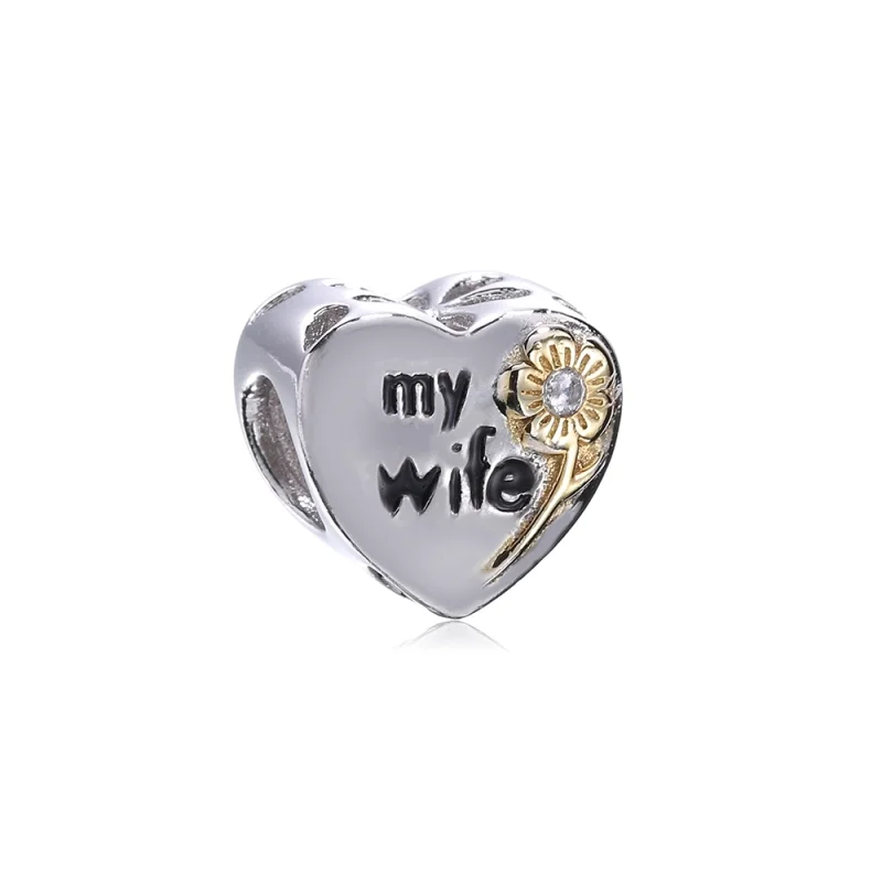 (Bild für) PANDORA-Charm „Meine Frau“. - PX0051-1