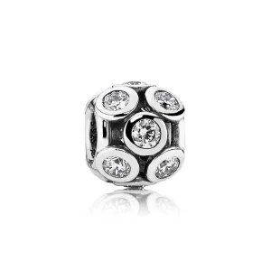 (Bild für) PANDORA Charm mit durchbrochenen funkelnden Kreisen - 791153CZ