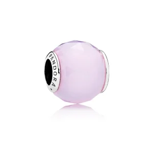 (Bild für) PANDORA-Charm mit geometrischen Facetten, opalisierender rosa Kristall - 791722nop