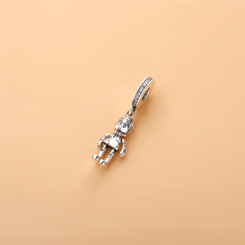(Bild für) Pandora Charm Pinocchio - 797489CZ - Ansicht 3