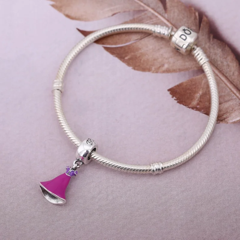 (Bild für) Pandora Charm Rapunzel - 791819ENMX - Ansicht 3