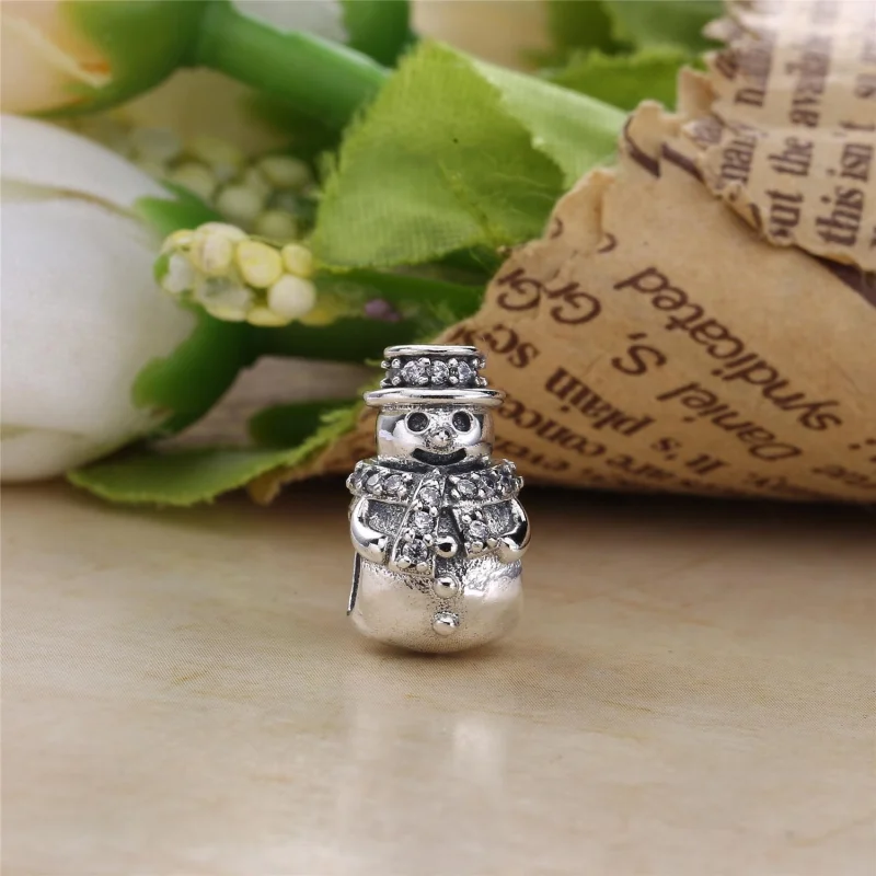 (Bild für) Pandora Charm Schneemann - 792001CZ - Ansicht 2