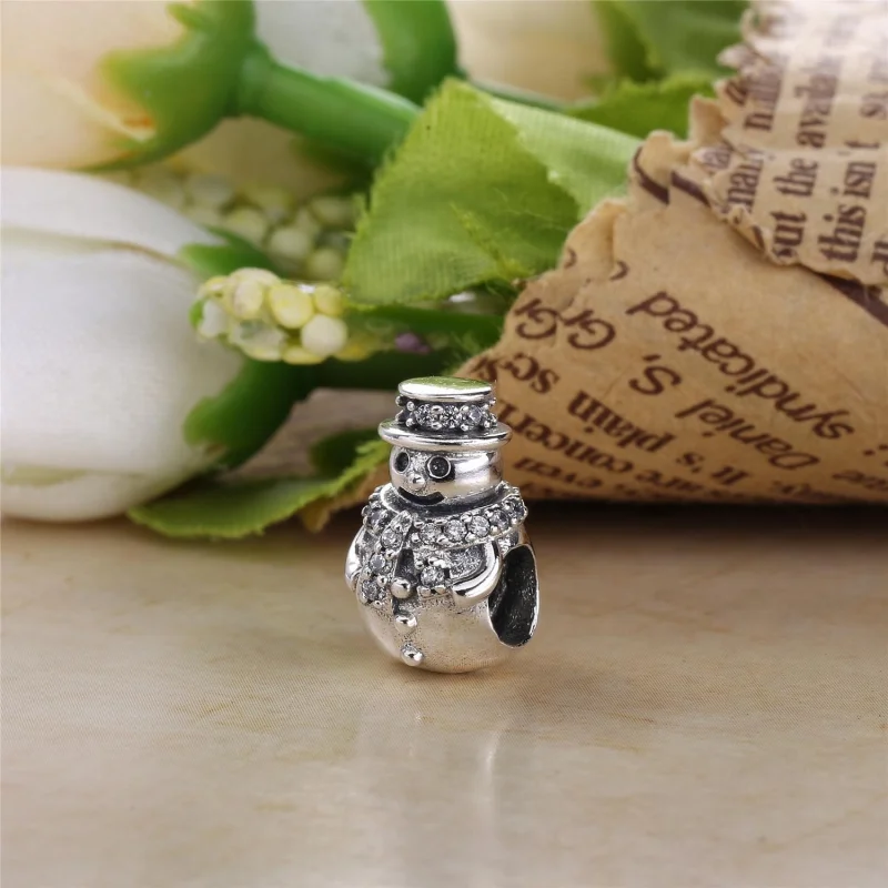 (Bild für) Pandora Charm Schneemann - 792001CZ - Ansicht 3