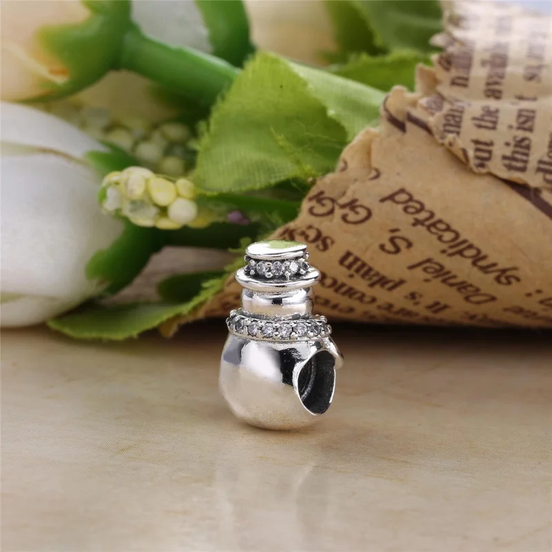 (Bild für) Pandora Charm Schneemann - 792001CZ - Ansicht 4