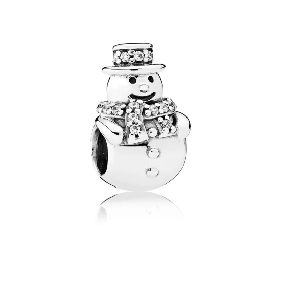 (Bild für) Pandora Charm Schneemann - 792001CZ
