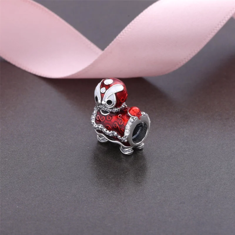 (Bild für) PANDORA Chinesischer Löwentanz-Charm - 792043CZ - Ansicht 3