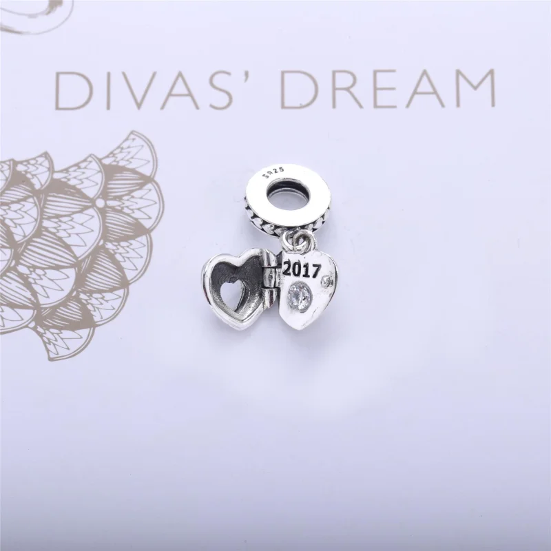 (Bild für) PANDORA Club Charm 2017, 0,01 ct TW h/vs Diamant - 792092D - Ansicht 2