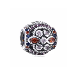 (Bild für) PANDORA Color Fresco Charm, mehrfarbige Kristalle und rosa CZ - 756225PCZMXB