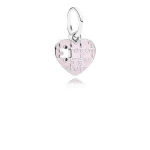 (Bild für) PANDORA Complete My Heart Anhänger-Charm - 791522EN68