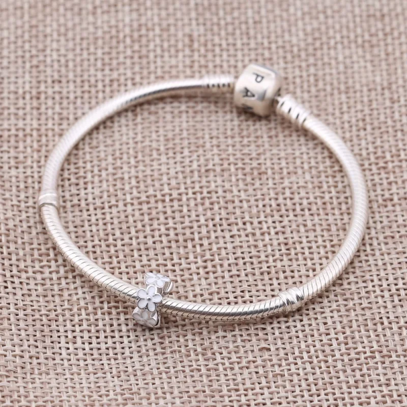 (Bild für) PANDORA Darling Daisies Spacer-Charm - 791495EN12 - Ansicht 2