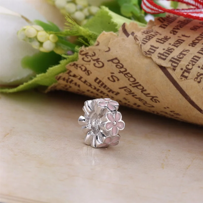 (Bild für) PANDORA Darling Daisies Spacer-Charm - 791495EN12 - Ansicht 3