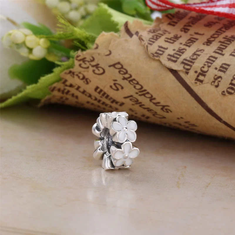 (Bild für) PANDORA Darling Daisies Spacer-Charm - 791495EN12 - Ansicht 4