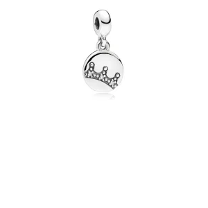 (Bild für) PANDORA Dazzling Crown Dangle Charm, klare CZ - 797624CZ