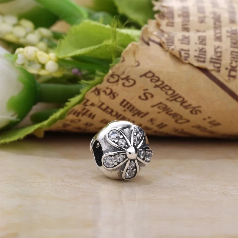 (Bild für) PANDORA Dazzling Daisies Clip-Charm - 791493CZ - Ansicht 4