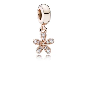 (Bild für) PANDORA Dazzling Daisy Gold-Anhänger-Charm - 781491CZ