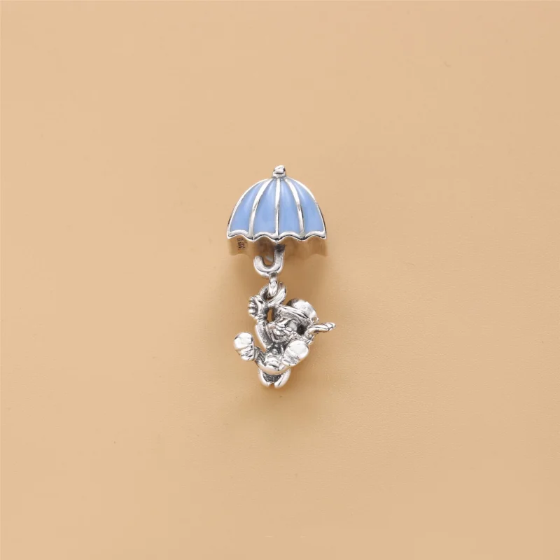(Bild für) PANDORA Disney, Jiminy Cricket-Anhänger, blaue Emaille - 797492EN41 - Ansicht 2