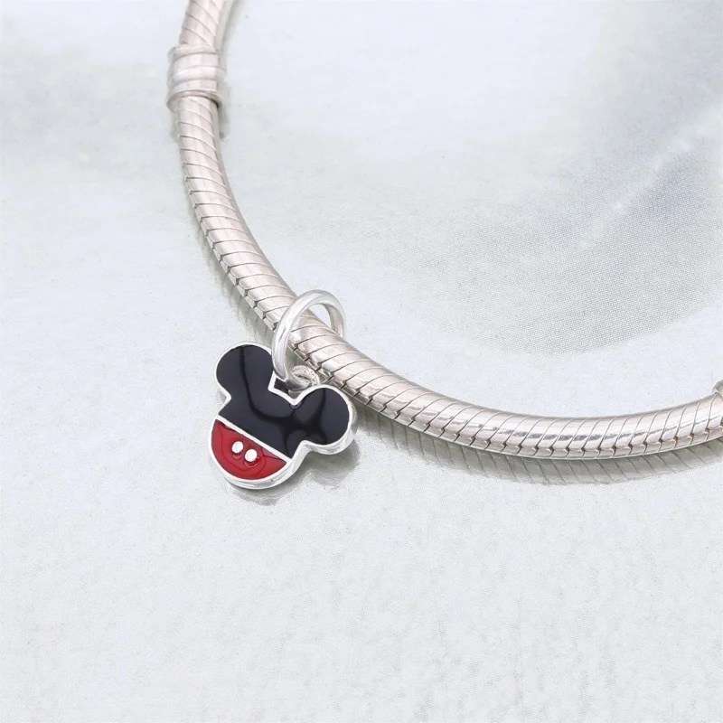 (Bild für) PANDORA Disney, Mickey Icon Anhänger, gemischte Emaille - 791461ENMX - Ansicht 4