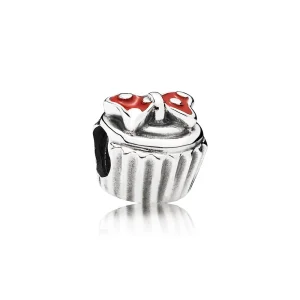 (Bild für) PANDORA Disney, Minnie Cupcake-Anhänger - 791463EN09
