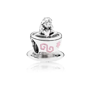 (Bild für) PANDORA Disney Parks Alice im Wunderland Teetassen-Charm - 792126enmx