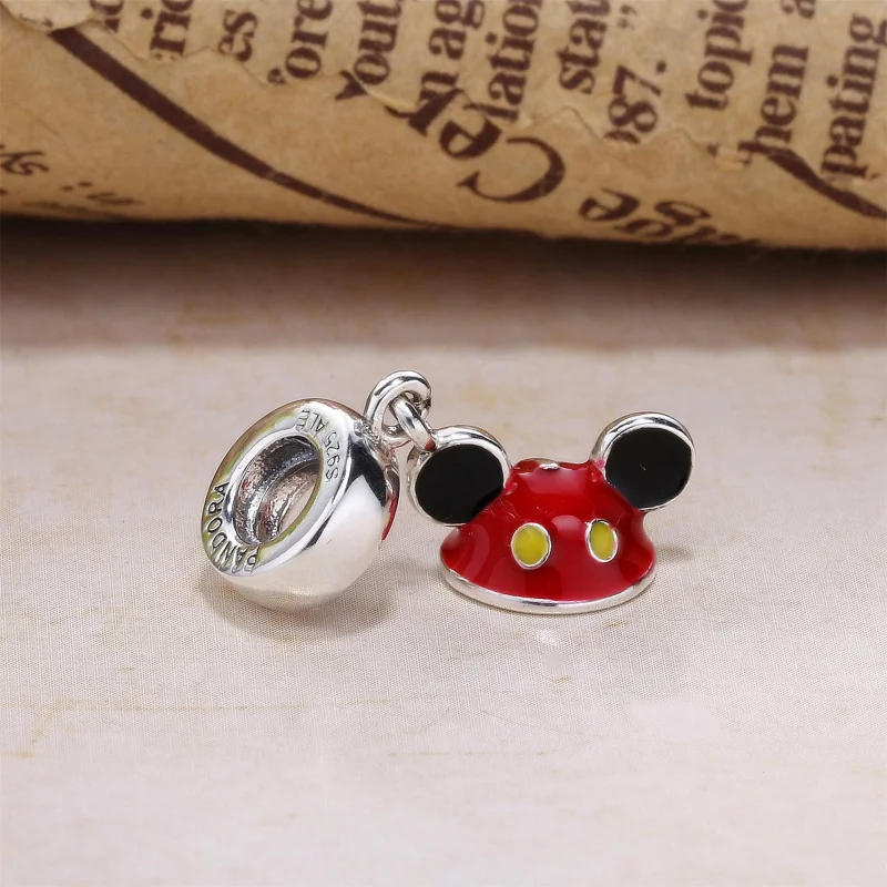 (Bild für) PANDORA Disney Parks Mickey Ohrhut-Anhänger - 792121ENMX - Ansicht 3