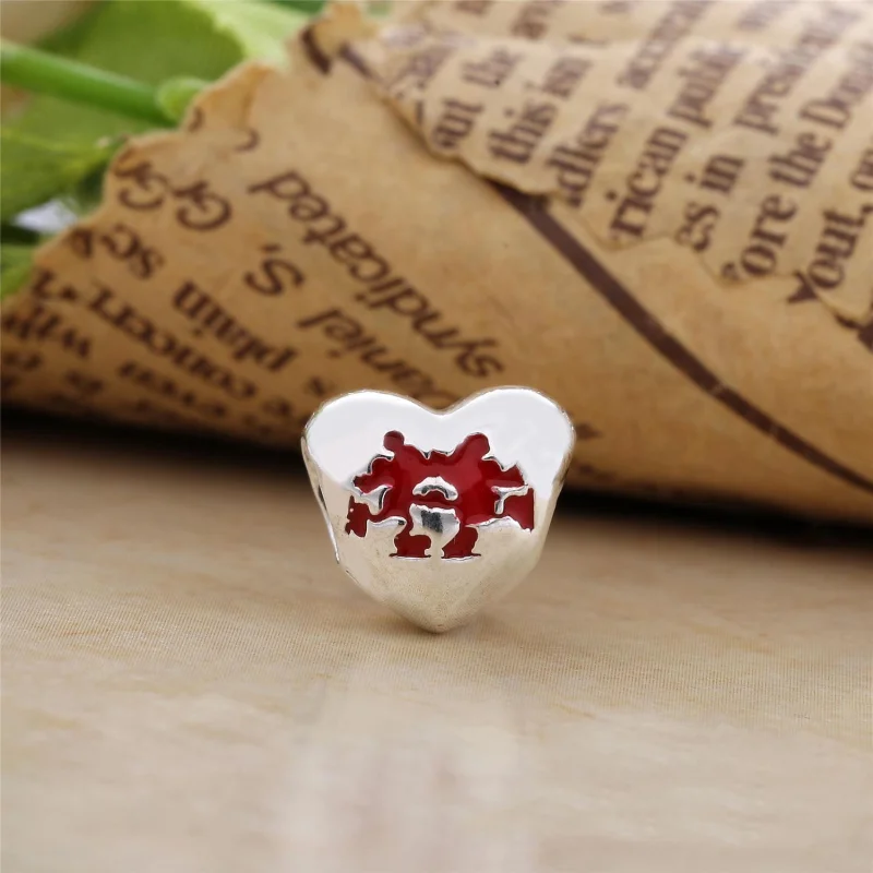 (Bild für) PANDORA Disney, Tanzendes Mickey & Minnie Herz - PD00154-1 - Ansicht 2