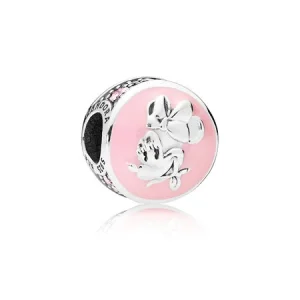 (Bild für) PANDORA Disney, Vintage Minnie Clip, Bubblegum Pink Emaille Pink CZ - 797170EN96