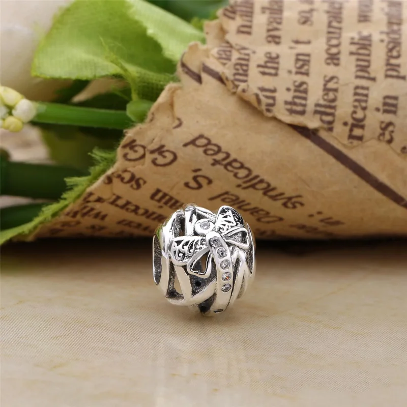 (Bild für) PANDORA Dreamy Dragonfly Charm, klare CZ - 797025CZ - Ansicht 3